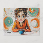 Koffie-Briefkaart Briefkaart (Voorkant)