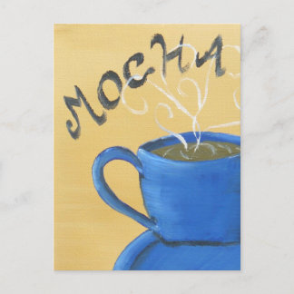 Koffie-Briefkaart Briefkaart
