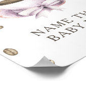Koffie brouwen baby shower Baby food spel Poster (Hoek)