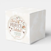 Koffie bruids bruiloft douche de perfecte mix bedankdoosjes (Achterkant)