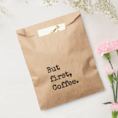 Koffie Bruiloft Favor Tassen Maar Eerste Koffie Bedankzakje (Gezegeld)