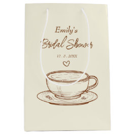 Koffie bruiloft gunst | Vrijgezellenfeesten cadeau Medium Cadeauzakje