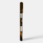 Koffie Bruin Vloeistof Kaleidoscoop Art Print Case-Mate iPhone Case (Achterkant / Rechts)
