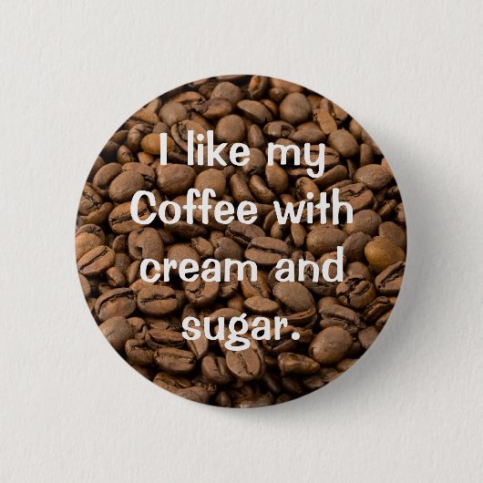 koffie-Button Ronde Button 5,7 Cm (Voorkant)