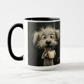 Koffie Buzz Hond Mok (Links)