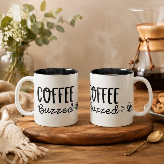 Koffie Buzzende Hommel Koffiemok Tweekleurige Koffiemok