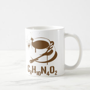 Koffie C8H10N4O2 Koffiemok