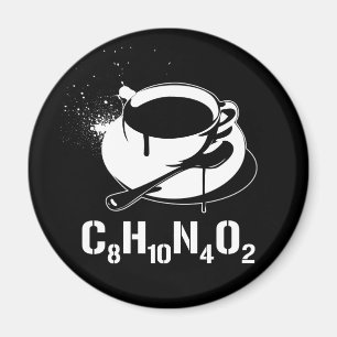 Koffie C8H10N4O2 Magneet
