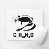 Koffie C8H10N4O2 Muismat (Met muis)
