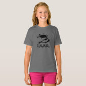 Koffie C8H10N4O2 T-shirt (Voorkant volledig)