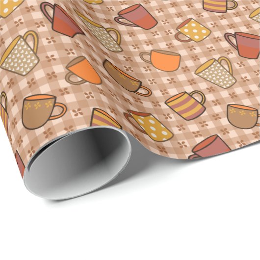 Koffie Cadeaupapier (Rol Hoek)