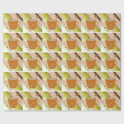 Koffie Cadeaupapier (Vlak)