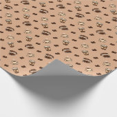 Koffie Cadeaupapier (Hoek)