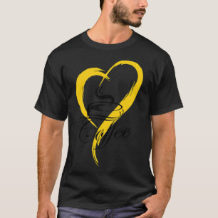 koffie cadeautje koffie omdat moord t-shirt