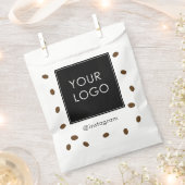 Koffie Cafe Winkel Kafeteria Zakelijk Logo Bedankzakje (Geknipt)