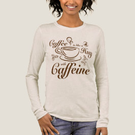 Koffie Cafeïne Knuffels kalm & gezellig voor koffi Tri-Blend Shirt