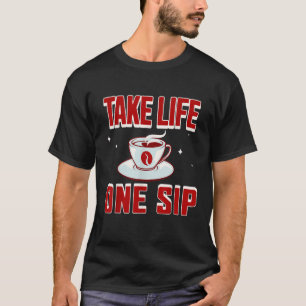 Koffie Cafeïne Tea Brew Lovers Schattigee Espresso T-shirt