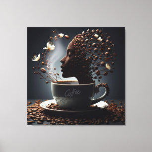Koffie Canvas Afdruk