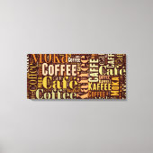 Koffie Canvas Afdruk (Voorkant)