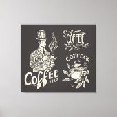  koffie canvas afdruk (Voorkant)