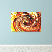 Koffie Canvas Afdruk (Insitu (Houten vloer))