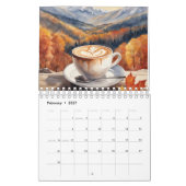 Koffie, Capaccino, Bergen Kalender (Feb 2027)