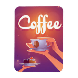 koffie-cartoon magneet