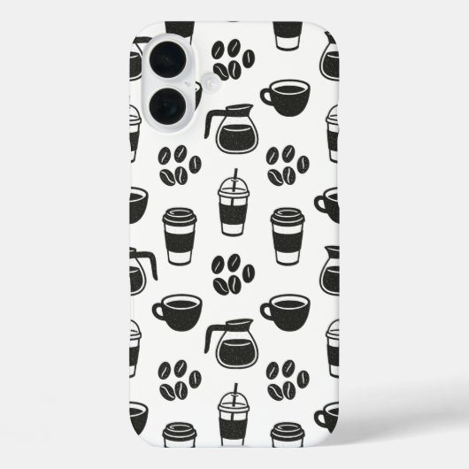 Koffie Case-Mate iPhone Case (Achterkant)