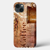 Koffie Case-Mate iPhone Case (Achterkant)