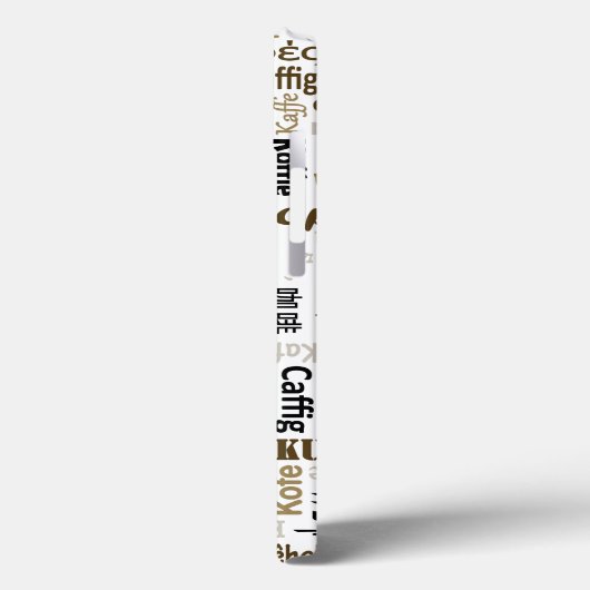 Koffie Case-Mate iPhone Case (Achterkant / Links)