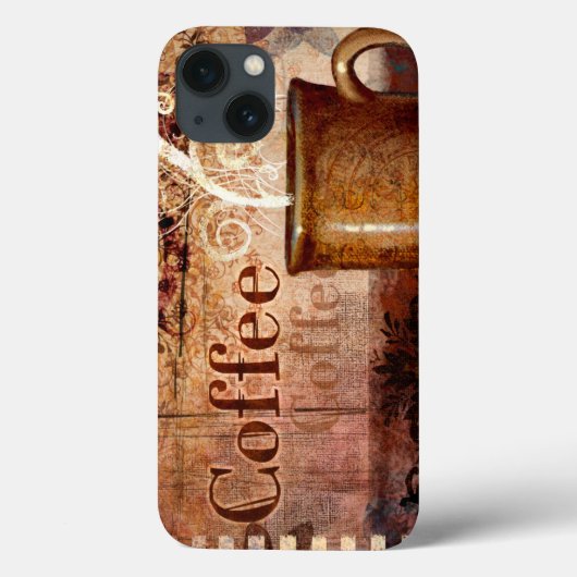 Koffie Case-Mate iPhone Case (Achterkant)
