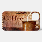 Koffie Case-Mate iPhone Case (Achterkant (horizontaal))