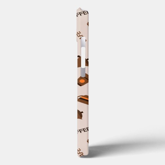 Koffie Case-Mate iPhone Case (Achterkant / Links)