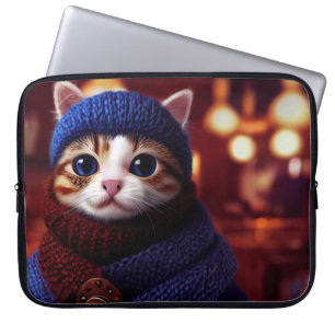 KOFFIE CAT ART LAPTOP SLEEP SLEEVE