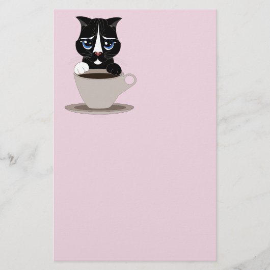 KOFFIE CAT-STATIONERIE BRIEFPAPIER (Voorkant)