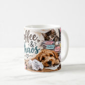 Koffie & Chaos Mok (Voorkant rechts)