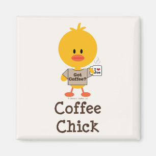 Koffie Chick Magnet