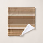 Koffie Chocolade en Karamel Handdoeken Set (Wasdoekje)