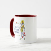 Koffie, chocolade, mannen mok (Voorkant links)