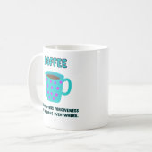 Koffie Christelijk Thema Koffiemok (Voorkant links)