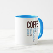 Koffie Christelijke afkorting Mok (Voorkant rechts)