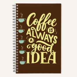 koffie citaat notitieboek