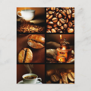 Koffie Collage 2 Briefkaart