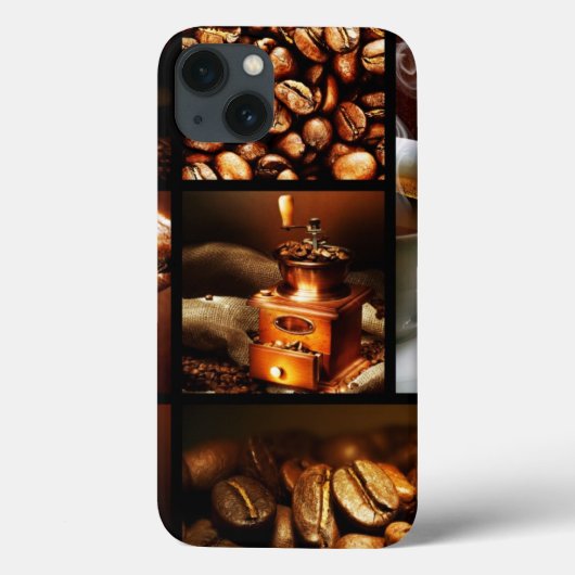 Koffie Collage 2 Case-Mate iPhone Case (Achterkant)
