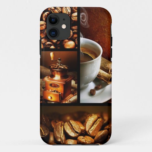 Koffie Collage 2 Case-Mate iPhone Case (Achterkant)