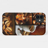 Koffie Collage 2 Case-Mate iPhone Case (Achterkant (horizontaal))