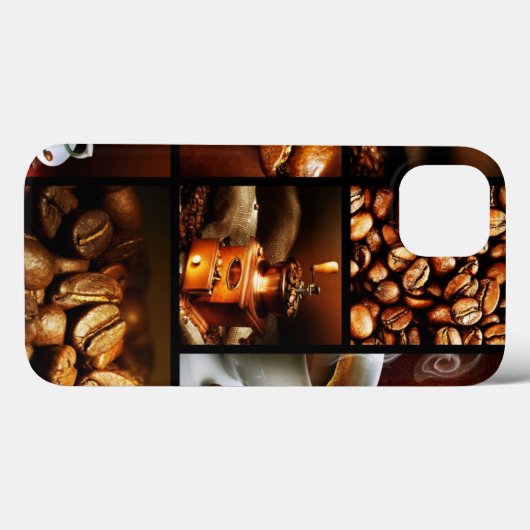 Koffie Collage 2 Case-Mate iPhone Case (Achterkant (horizontaal))