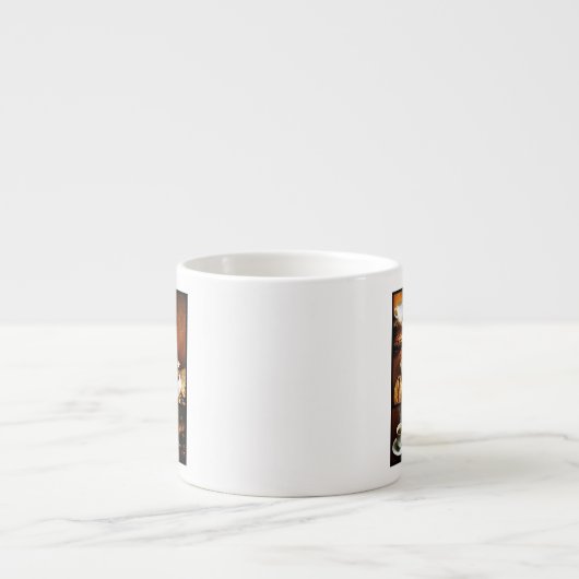 Koffie Collage 2 Espresso Kop (Voorkant)