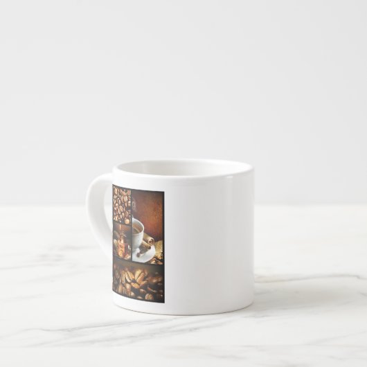 Koffie Collage 2 Espresso Kop (Links)