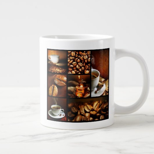 Koffie Collage 2 Grote Koffiekop (Rechts)